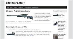 Desktop Screenshot of linkingplanet.com