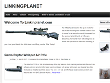 Tablet Screenshot of linkingplanet.com